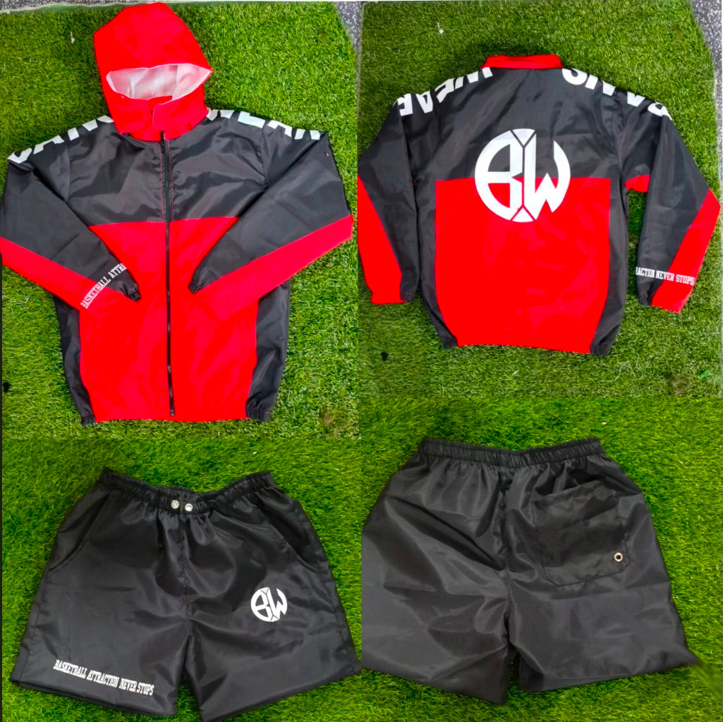 Windbreaker Shorts Set