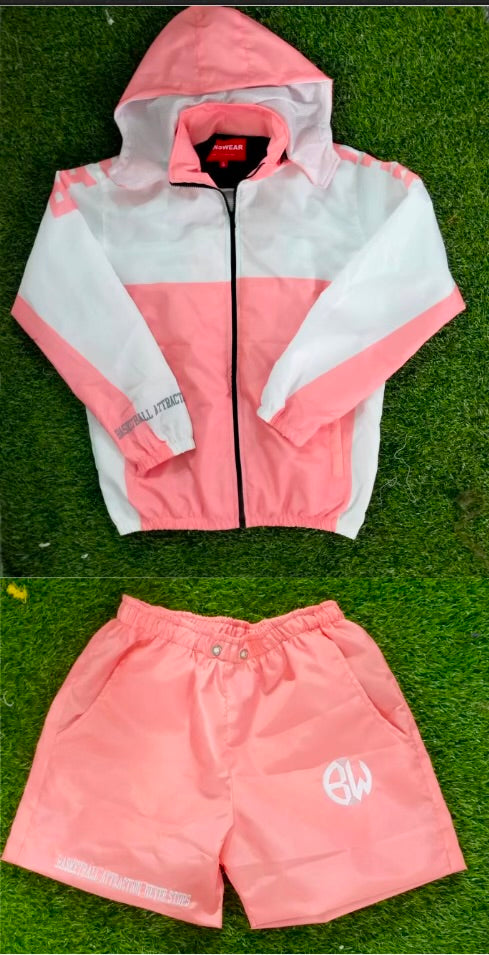 Windbreaker Shorts Set