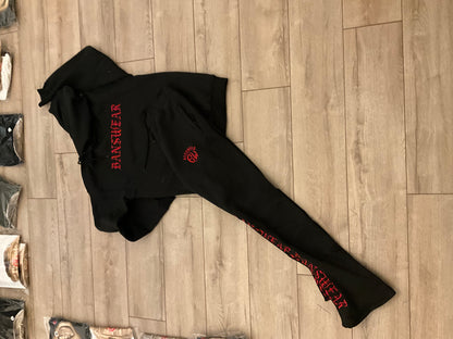 Letter stacked sweats